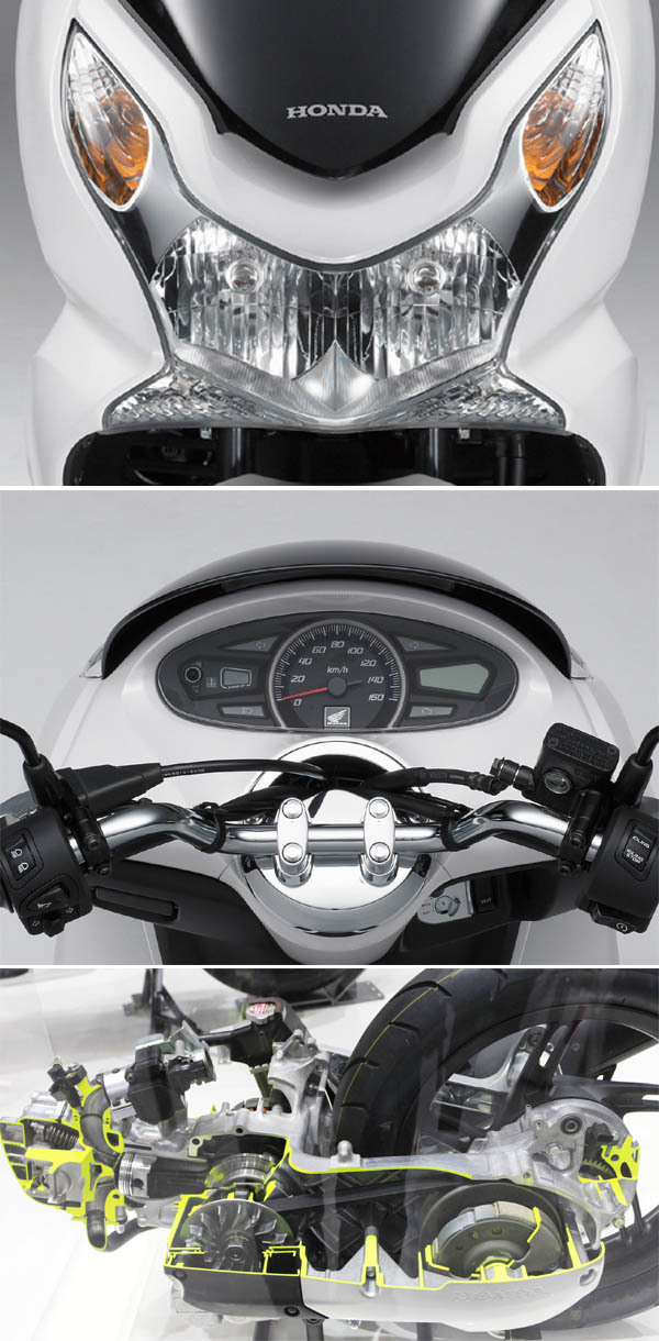 Honda PCX 125, le scooter Start & Stop