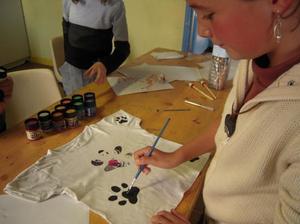 Customisation d'un tee-shirt