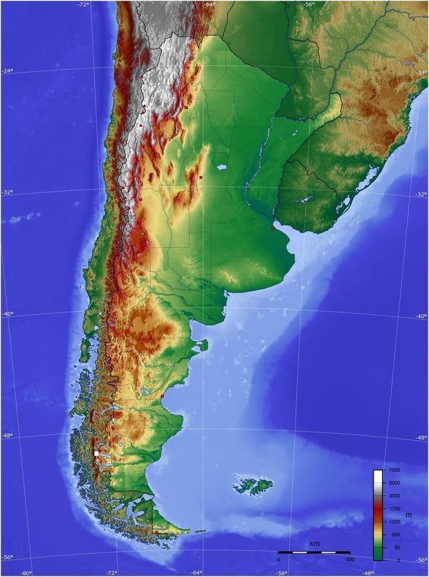 Argentine, Amérique du Sud