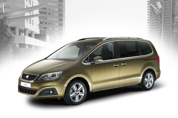 Monospace Seat Alhambra, Seat ressort le monospace de son chapeau