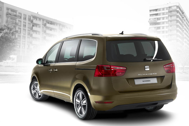 Monospace Seat Alhambra, Seat ressort le monospace de son chapeau