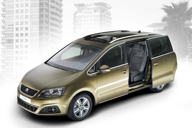 Monospace Seat Alhambra, Seat ressort le monospace de son chapeau