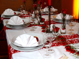 Nappe ou chemin de table