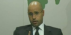 Le fils du Président Kadhafi : Saïf al Islam Kadhafi