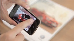 Nouvelle Golf cabriolet sur son Smartphone