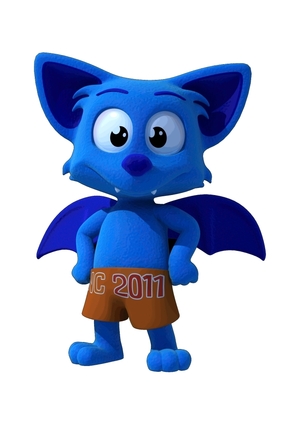 Joemy, mascotte des XIVe Jeux du Pacifique Joemy, mascotte des XIVe Jeux du Pacifique