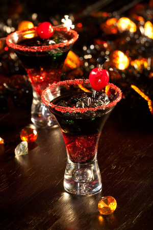Recette d'Halloween du cocktail pour vampire Recette d'Halloween du cocktail pour vampire