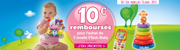 VTech Jouets : économisez 45€ sur l'achat des tablettes enfants Storio