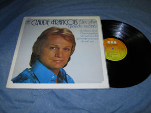 Claude François, 63 millions d'albums vendus