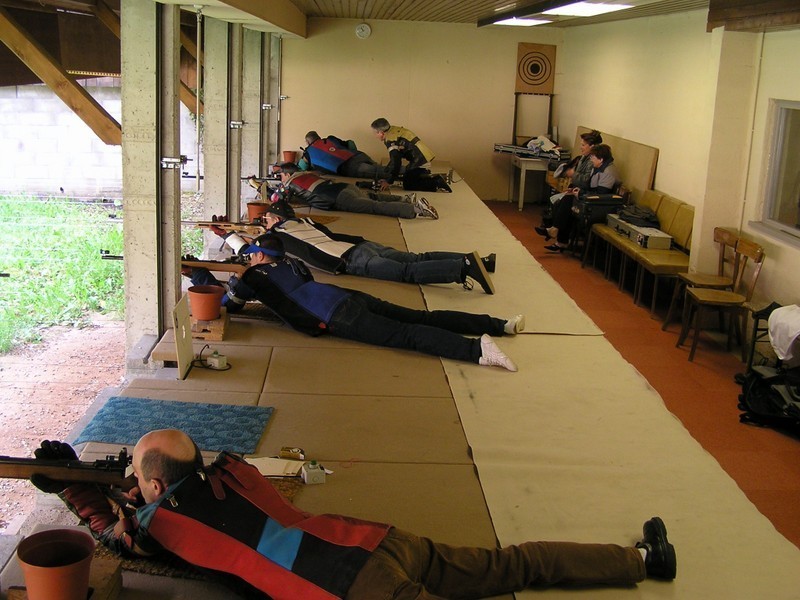 Le tir sportif couché