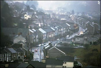 La ville de Bridgend