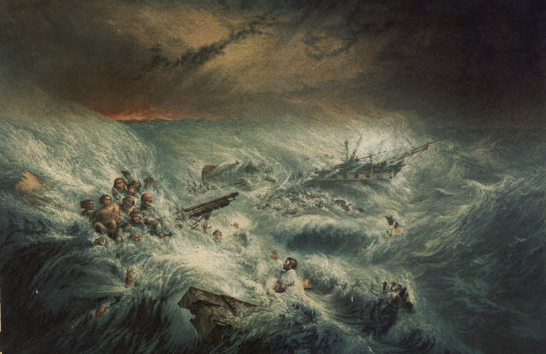 Naufrage du navire la Reliance