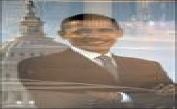 Georges Bush cède la place à  Barack Obama